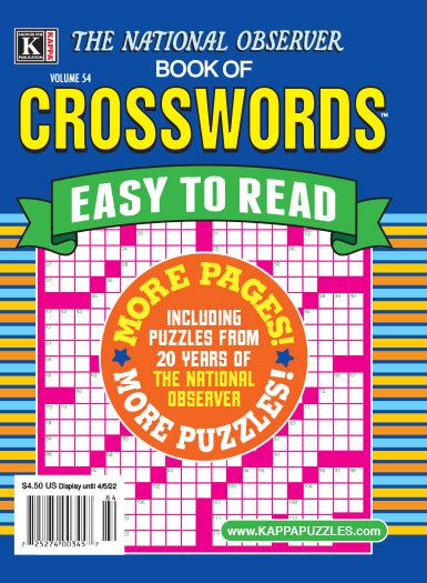 National Observer Book of Crosswords
