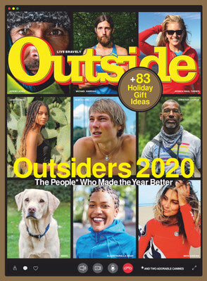 Outside