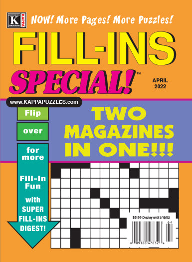 Fill-Ins Special!