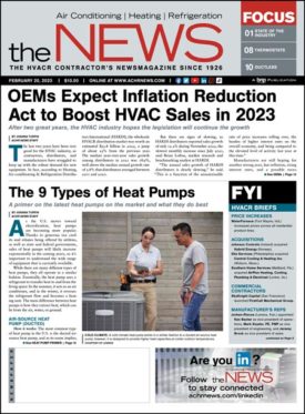 Air Conditioning Heating & Refrigeration News