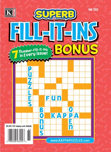Superb Fill It Ins Bonus